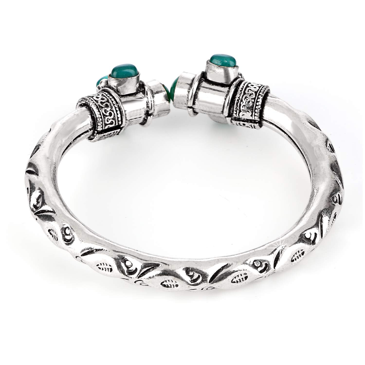 Silver Twin Heart Bracelet – HiSa
