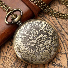 Yellow Chimes Pendant for Men and Boys Golden Men Pendant Pocket Watch Pendant with Chain Dual Purpose Stainless Steel Clock for Men | Birthday Gift for Boys & Men Anniversary Gift for Husband.