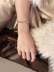 Kairangi Bracelet for Women and Girls | Rose Gold Plated Adjustable Chain Bracelet for Girls | Birthday Gift For girls and women Anniversary Gift for Wife