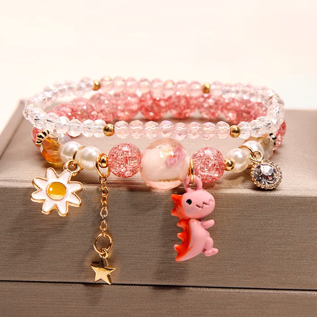 Rose Gold Plated Bracelet with Flower Charm Bracelet Gift Jeweller for  Women - China Made in China and Jewelry price | Made-in-China.com