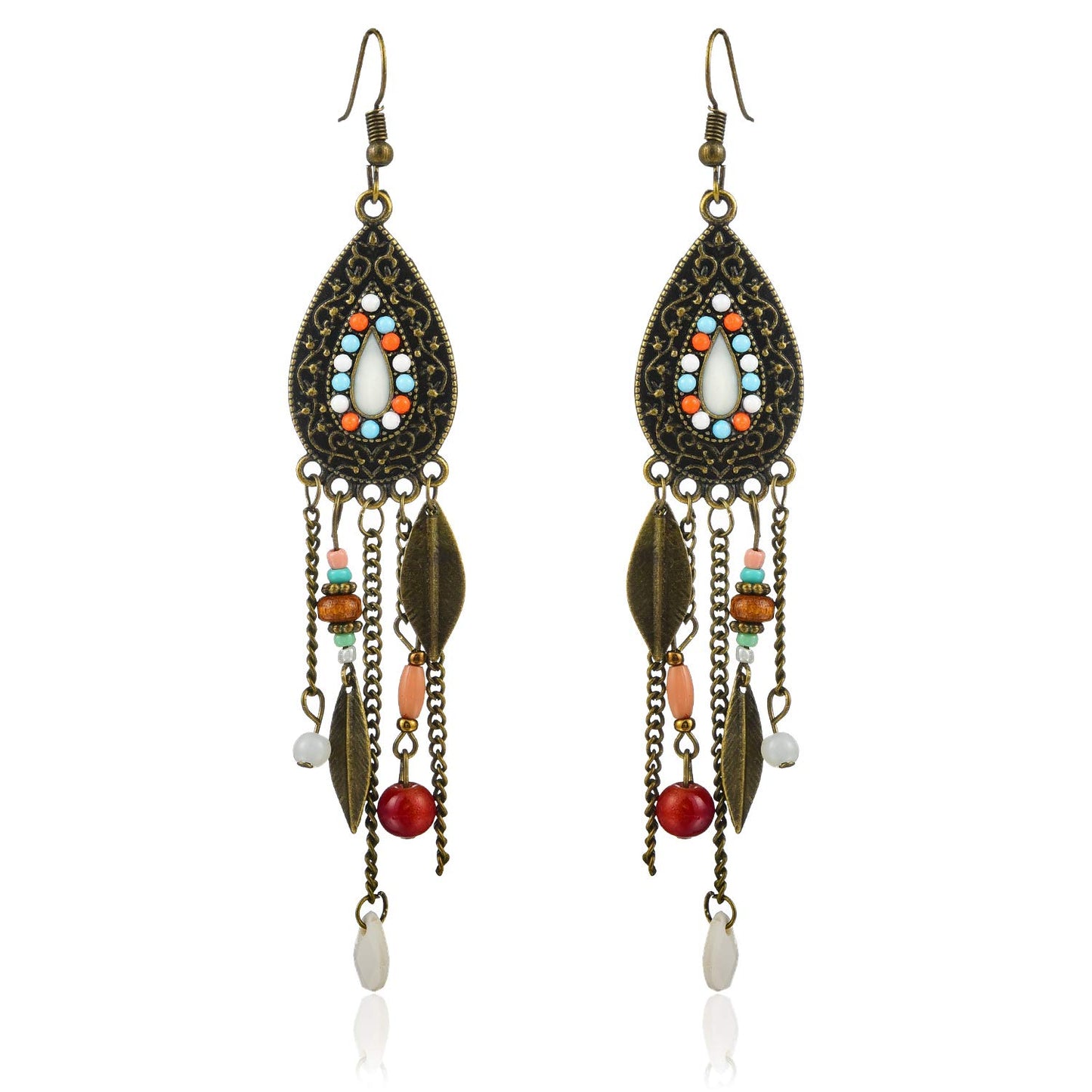 Kairangi Tassel Earrings for Women Vintage Ethnic Fusion Tassel Earring for Women and Girls