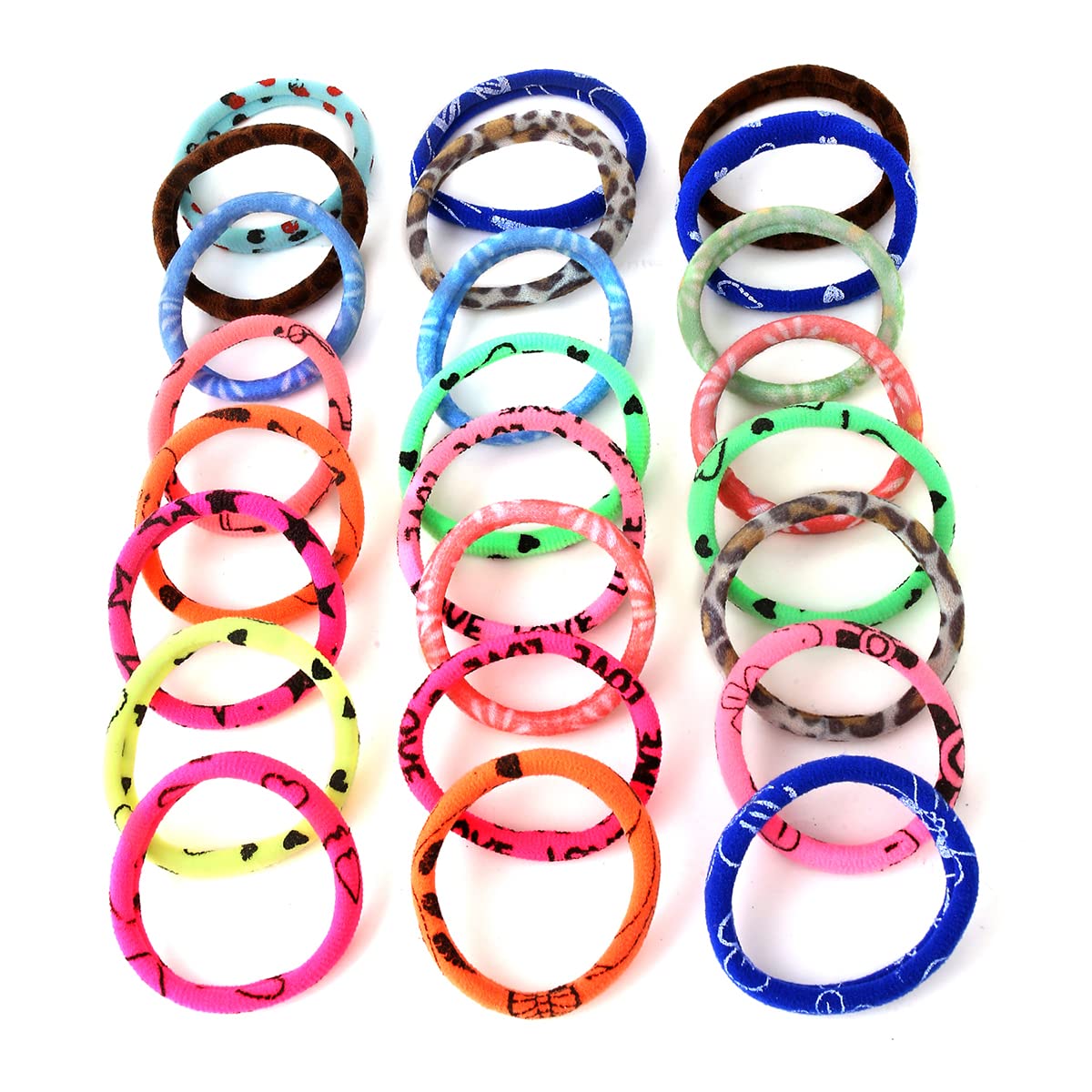 Amazoncom Zugar Land Colorful Rainbow Stretchy Rubber Bracelets 12 Pack  8 Great Kids and Adults Perfect for Party Favors Carnival Prizes Goodie  Bags Fundraisers Giveaways etc 12  Toys  Games