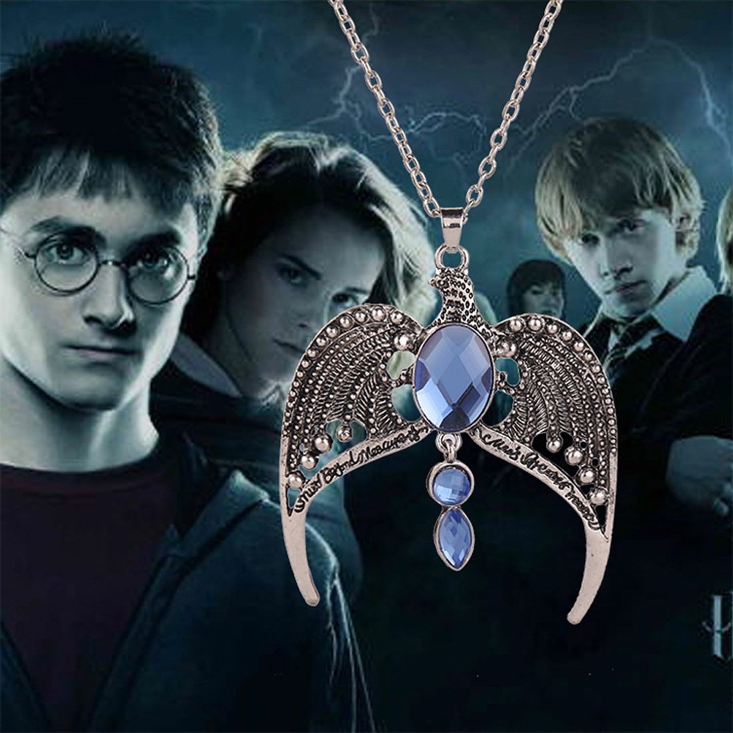 Harry Potter Famous Ravenclaw Horcrux Eagle Pendant for Boys and Girls