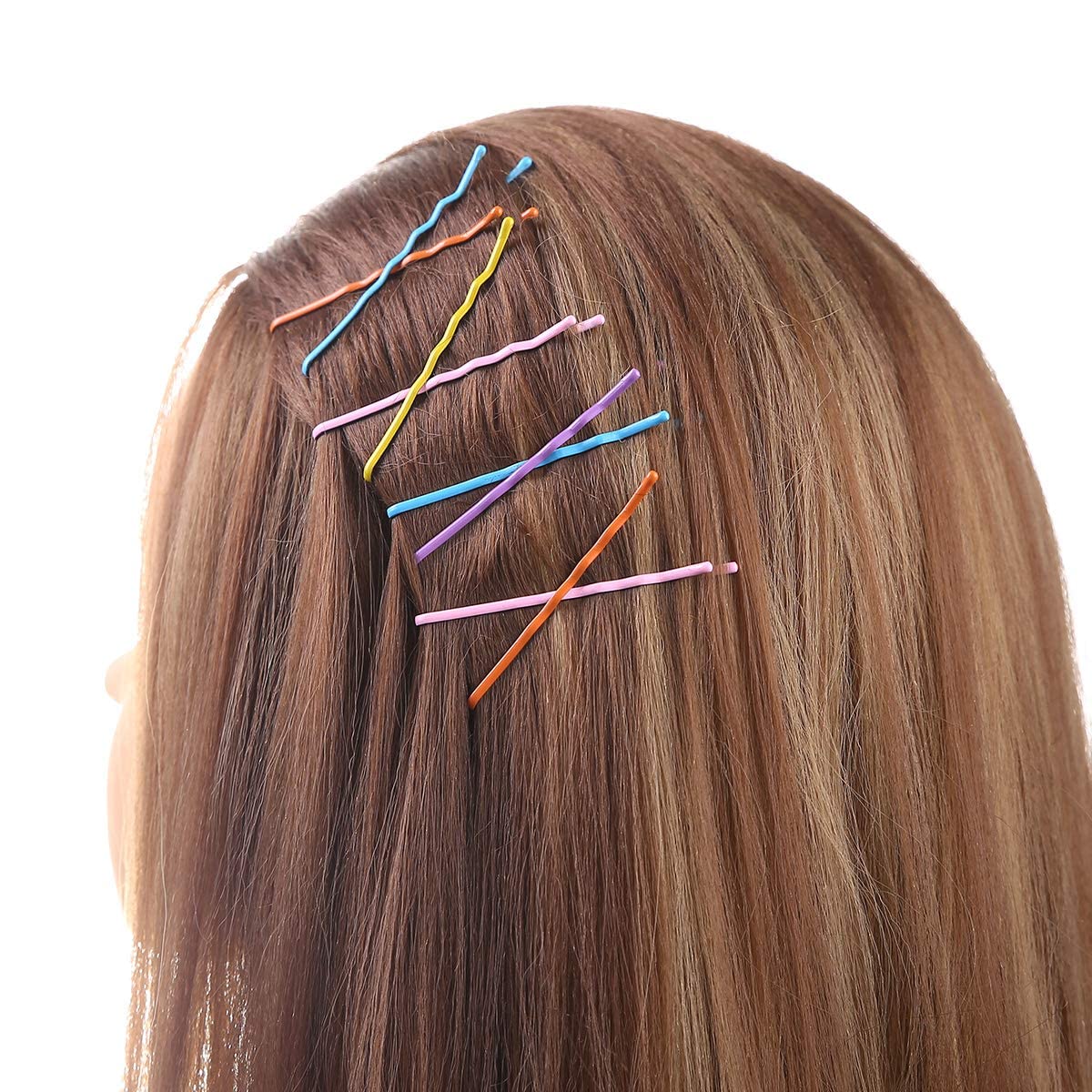 Melbees by Yellow Chimes Hair Pins for Girls Kids Hair Accessories for Girls Hair Pin 10 Pcs Cute Bobby Pins for Hair Multicolor Hairpin Bobby Hair Pins for Girls Kids Teens Toddlers