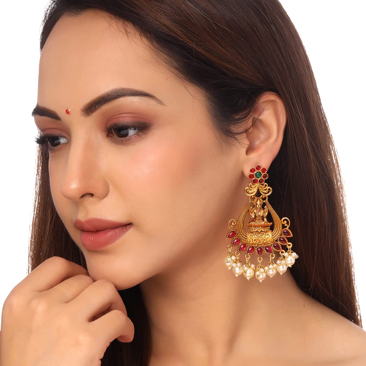 Rani Pink Sumati Ethnic Earrings – Joyero Nes