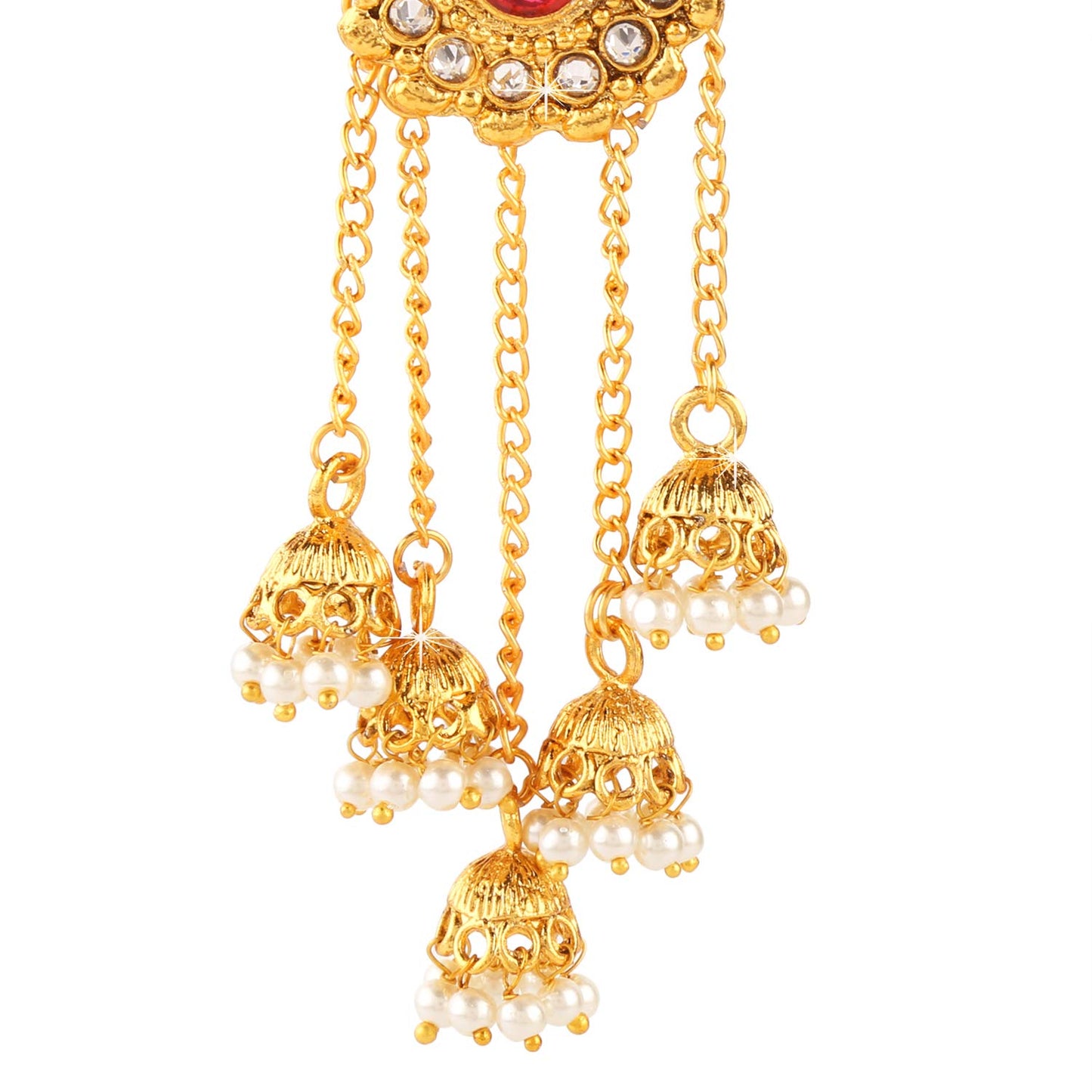 Yellow Chimes Traditional Latkan Jhumka Jhumki Earrings for Women and Girls