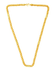 Yellow Chimes 24 Inch Gold-Plated Stylish & Trendy Latest Fashion Designer Golden Neck Chains for Men & Boys