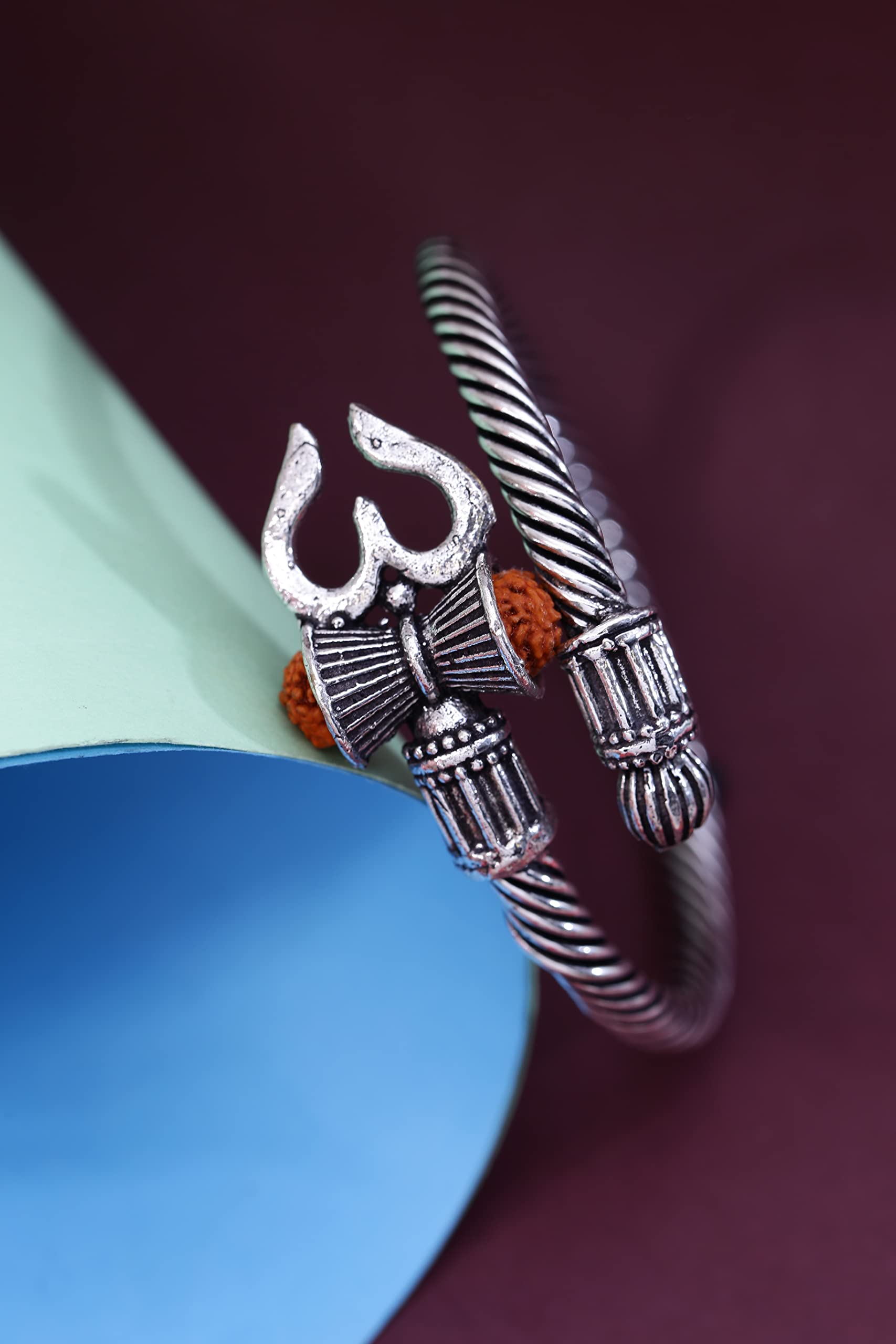 Lord Shiva Trident Trishul Trishool Kada 925 Sterling Silver Handmade Bangle  Bracelet With Natural Rudraksha Magical Bahubali Kada Nsk384 - Etsy Canada  | Handmade bangle bracelets, Handmade silver, Bangle bracelets