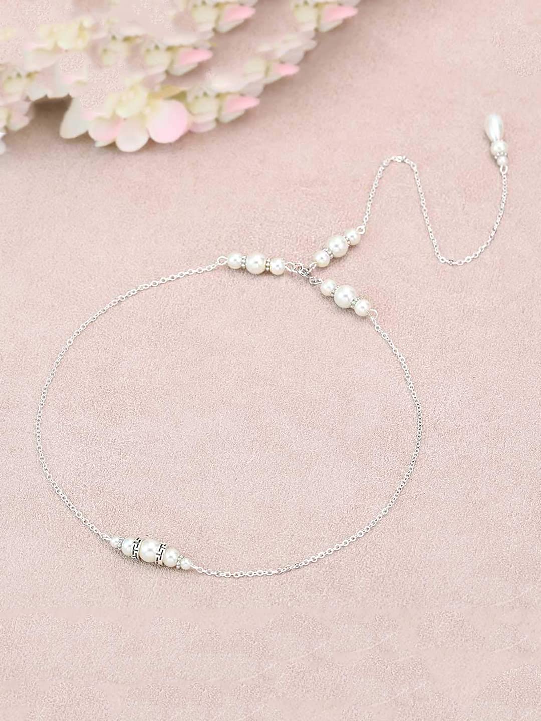 pearl back necklace｜TikTok Search