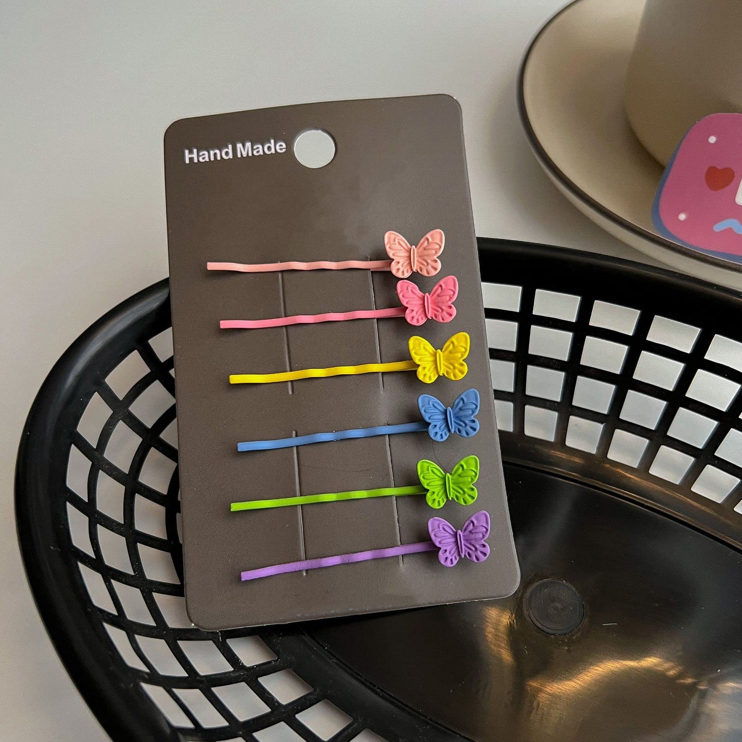 Melbees by Yellow Chimes Hair Pins for Girls Kids Hair Accessories for Girls Hair Pin 13 Pcs Bobby Pins for Hair Multicolor Charm Hairpin Bobby Hair Pins for Girls Kids Teens Toddlers