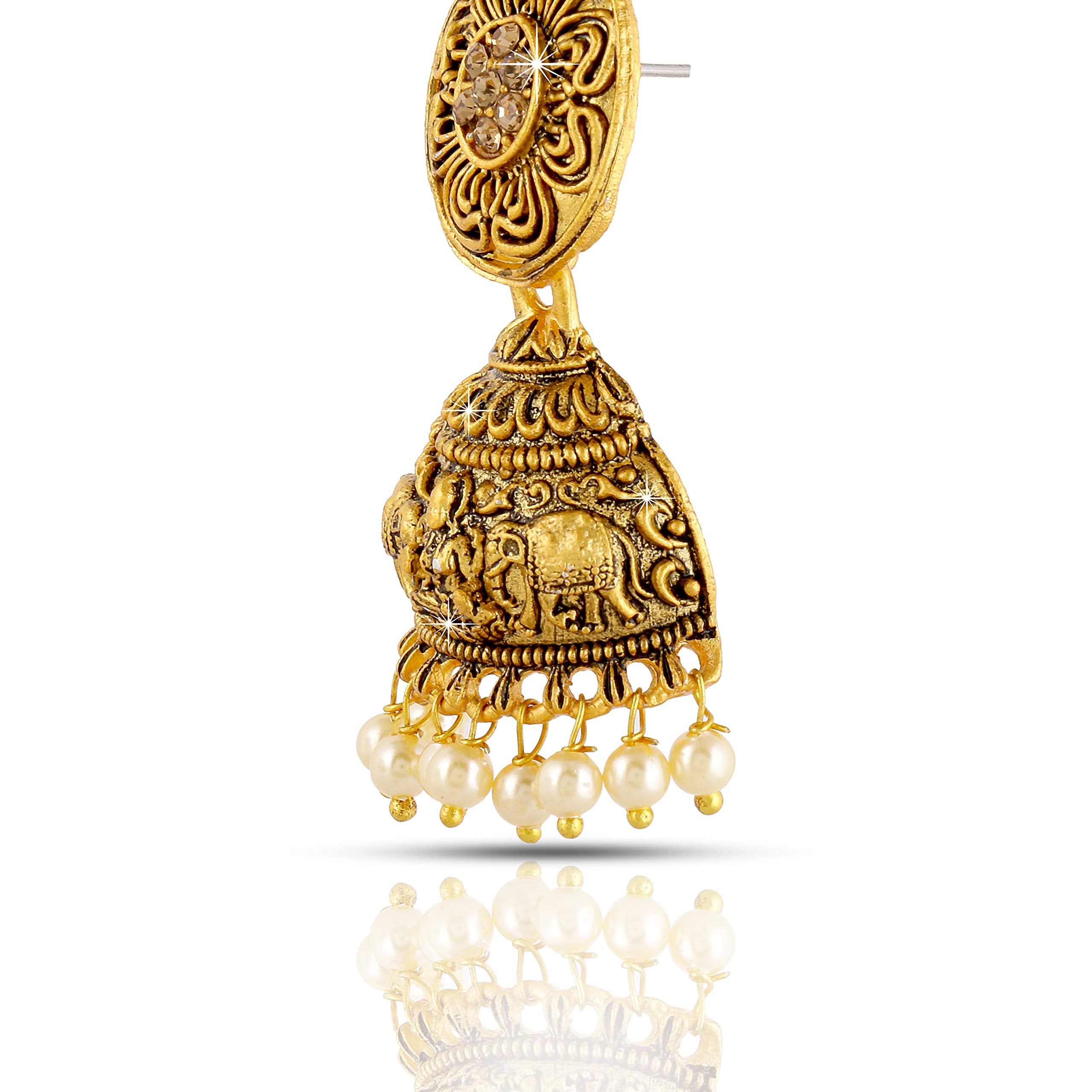 Pin by Godavari on Jhumkas | Bridal gold jewellery designs, Gold earrings  designs, Bridal gold jewellery