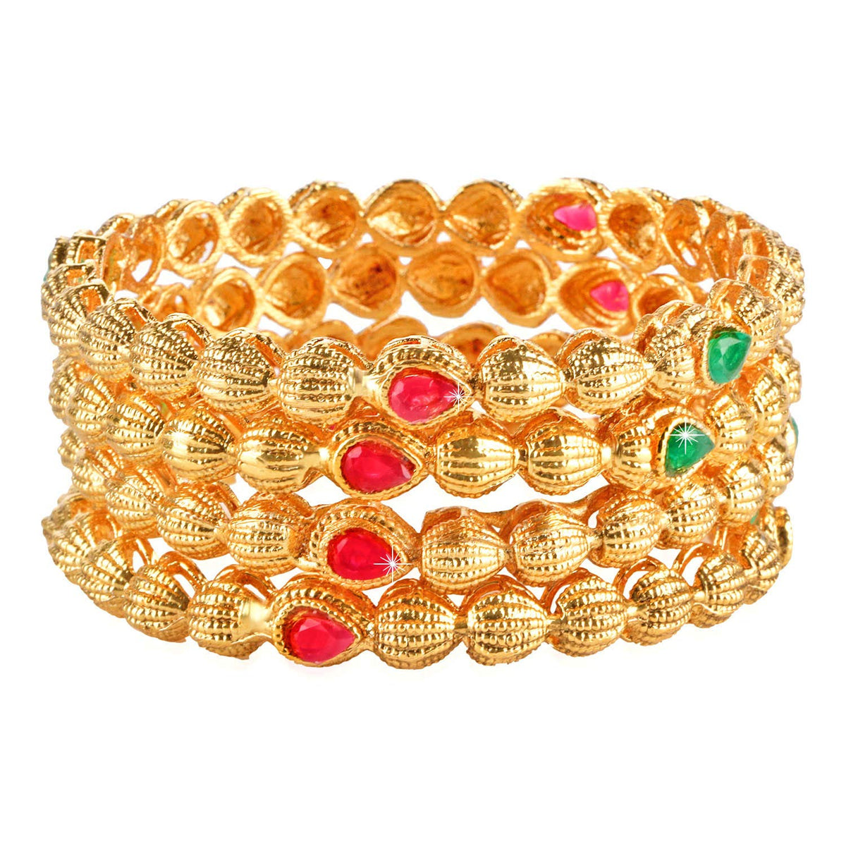 Yellow Chimes Elegant Latest Style Bangles Traditional Bangle Set for Women and Girls